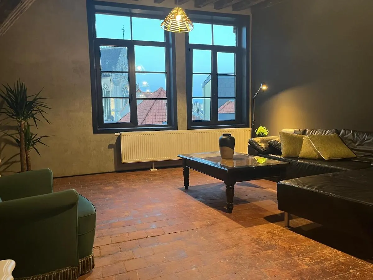 Rooftop Apartment With 60M Terrace Overlooking The Cathedral Antuérpia