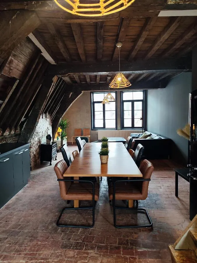 Rooftop Apartment With 60M Terrace Overlooking The Cathedral Antuérpia Bélgica